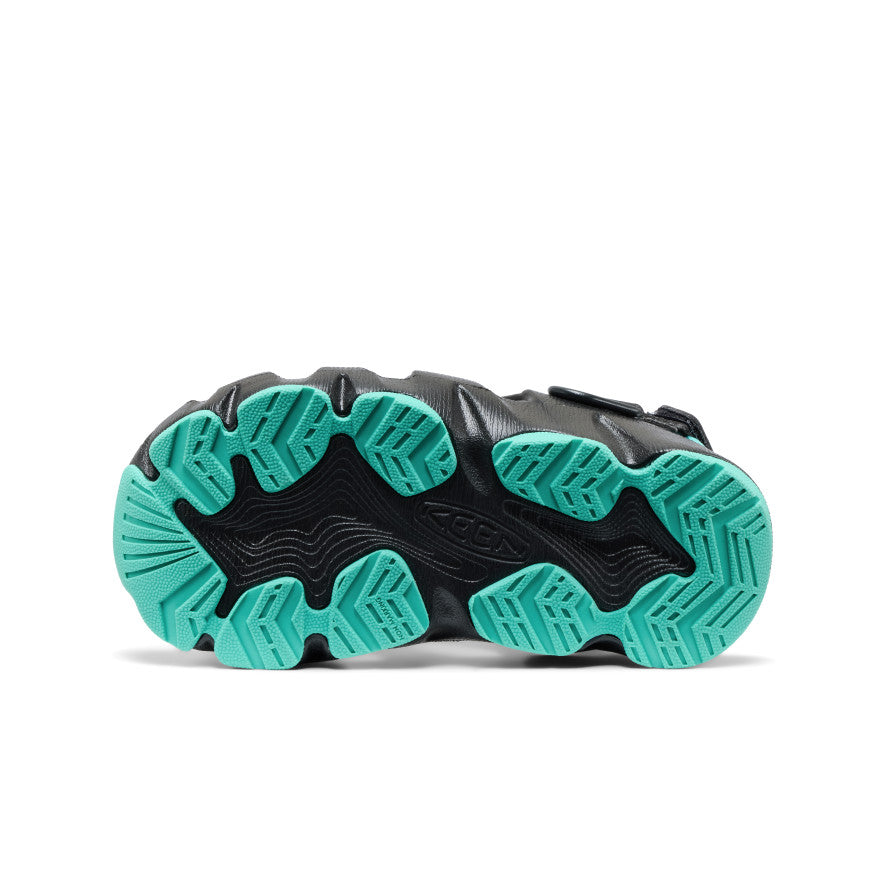 Little Kids' HyperFLT Clog | Black/Bright Aqua - Image 6