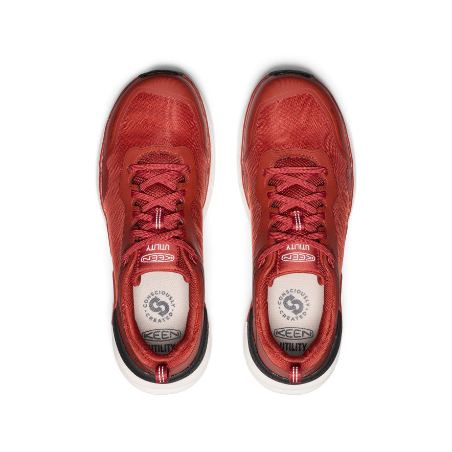 Men's Speedworks Work Sneaker (Carbon Toe) | Red Ochre/Black - Image 4