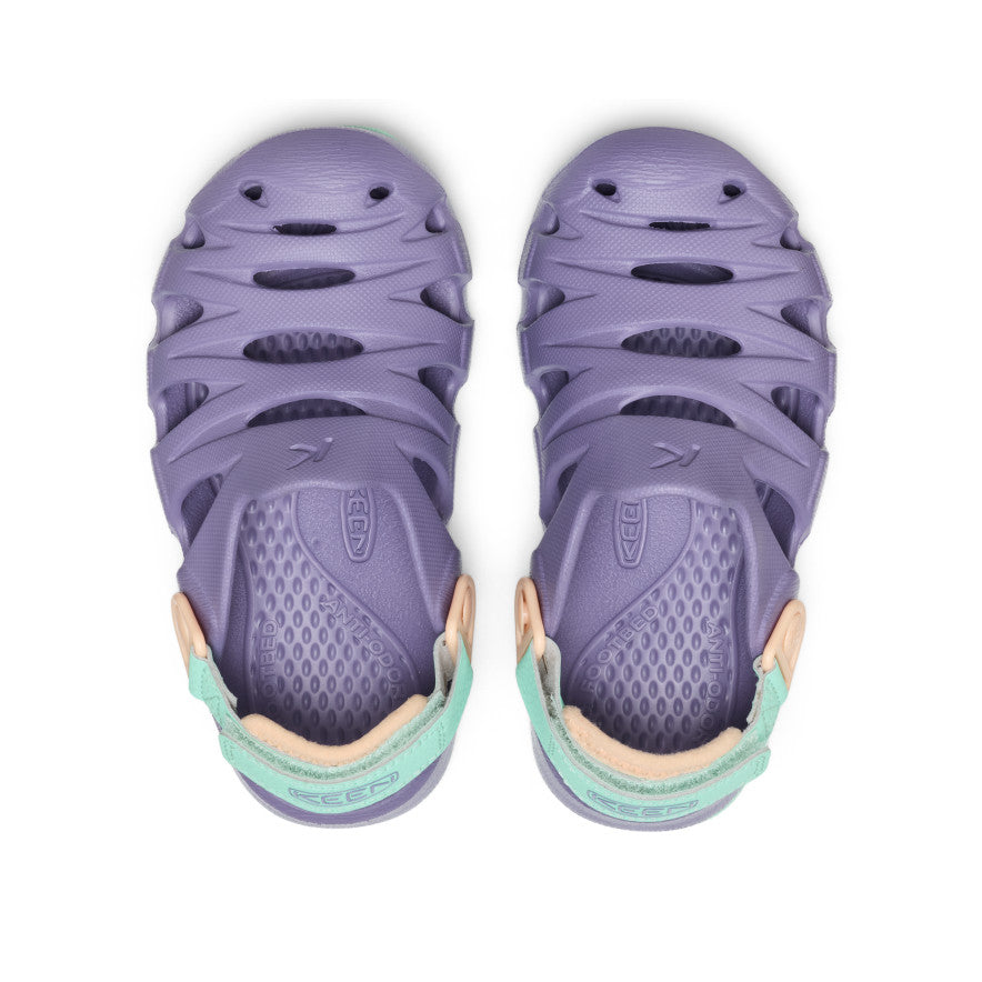 Little Kids' HyperFLT Clog | Purple Haze/Peach Fuzz - Image 4