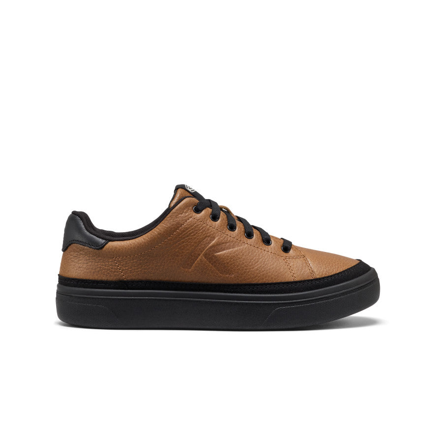 Men's KM1 Leather Sneaker | Bison/Black